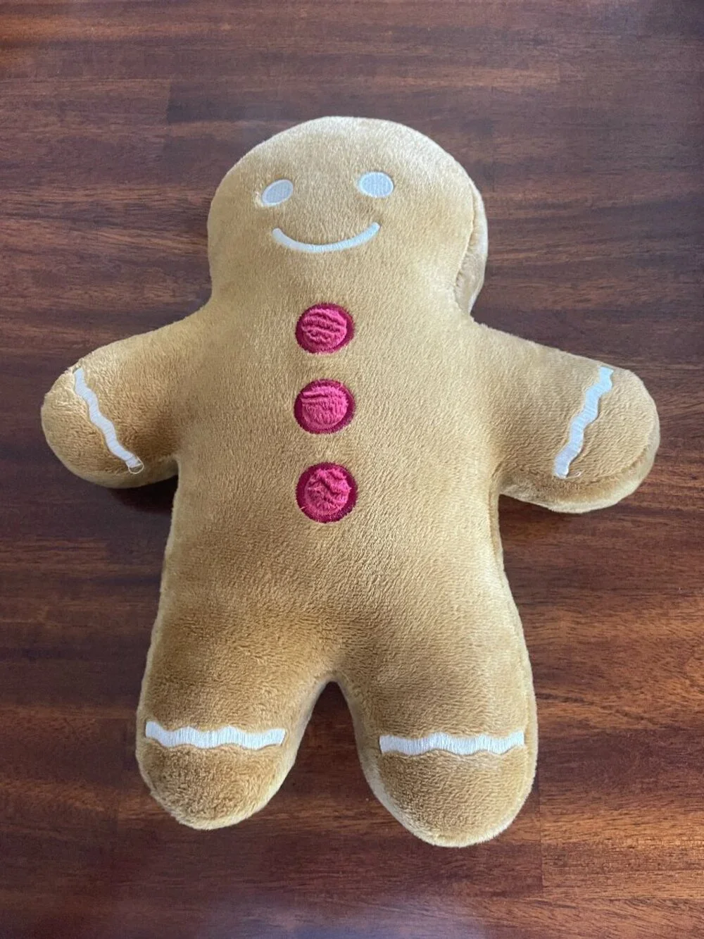 Target Bullseye Playground Christmas Gingerbread Man Plush Pillow 14